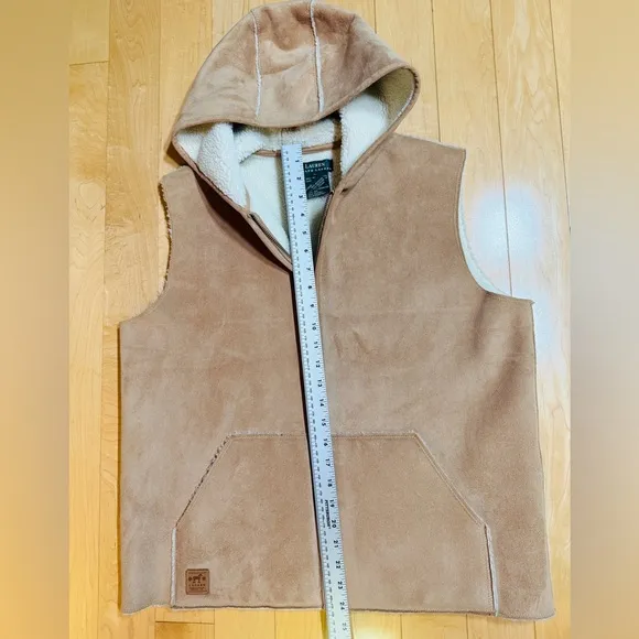 Ralph Lauren™ Faux shearling 🐑hooded vest