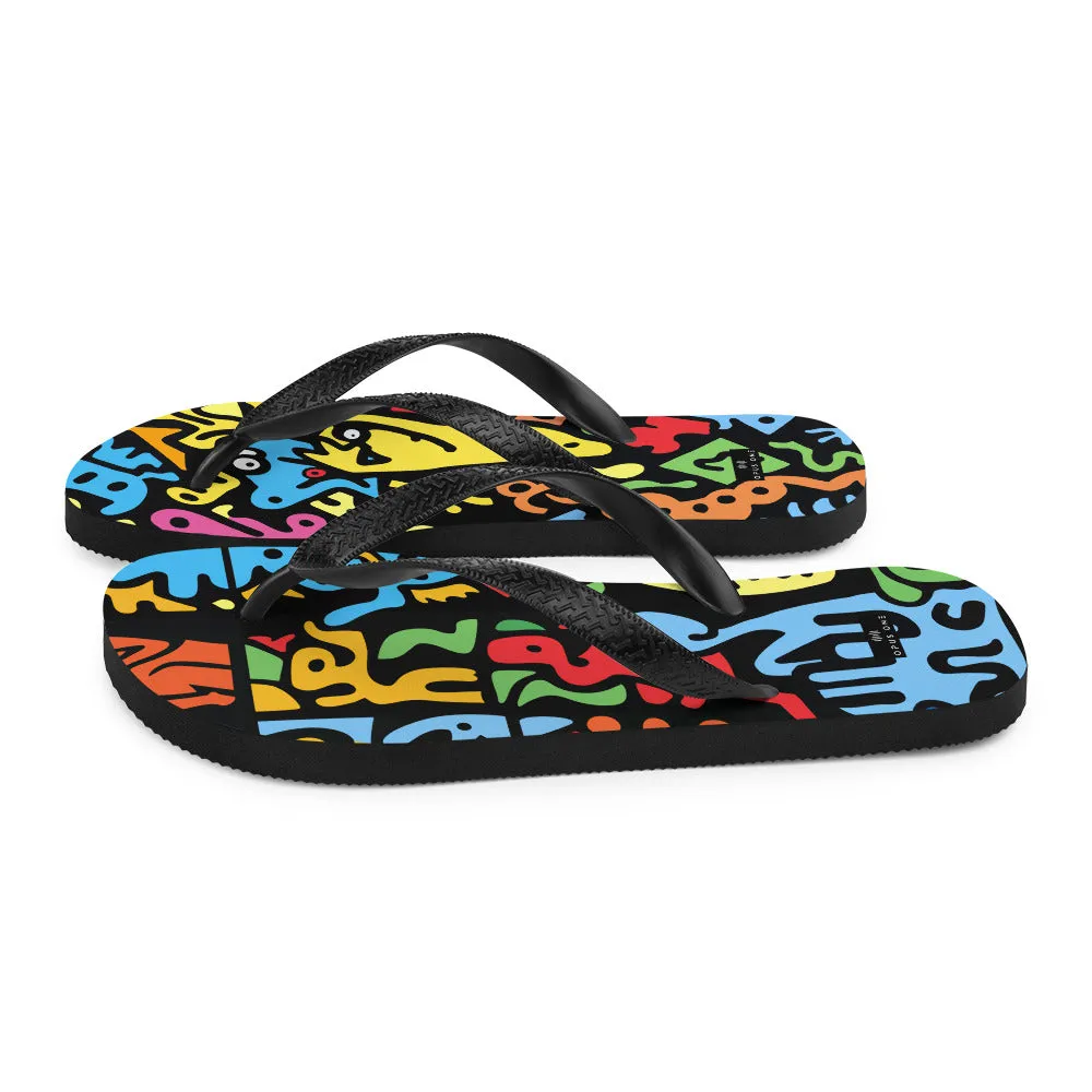 Rave Dayz (v2) Flip-Flops