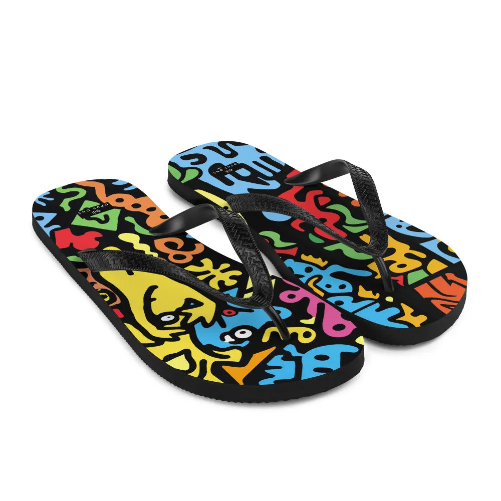 Rave Dayz (v2) Flip-Flops