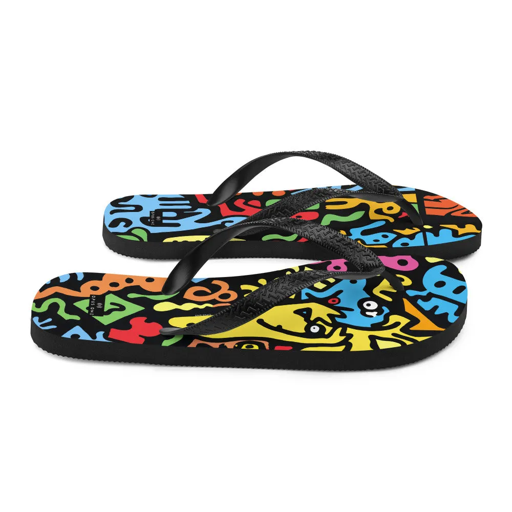 Rave Dayz (v2) Flip-Flops