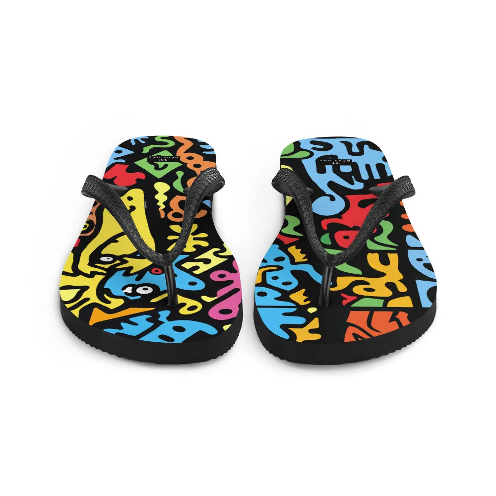 Rave Dayz (v2) Flip-Flops