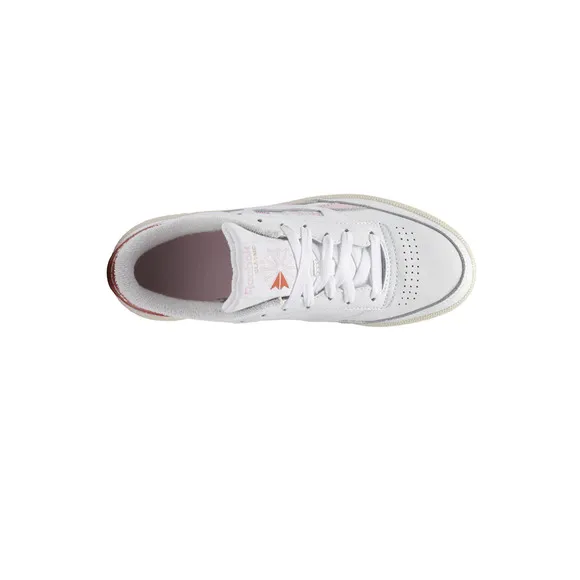 Reebok Women's Club C 85 Sneaker White/Pink ( FTWWHT/FROBER/BAKEAR) 8
