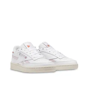 Reebok Women's Club C 85 Sneaker White/Pink ( FTWWHT/FROBER/BAKEAR) 8