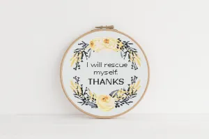 Rescue Cross Stitch Pattern #1310
