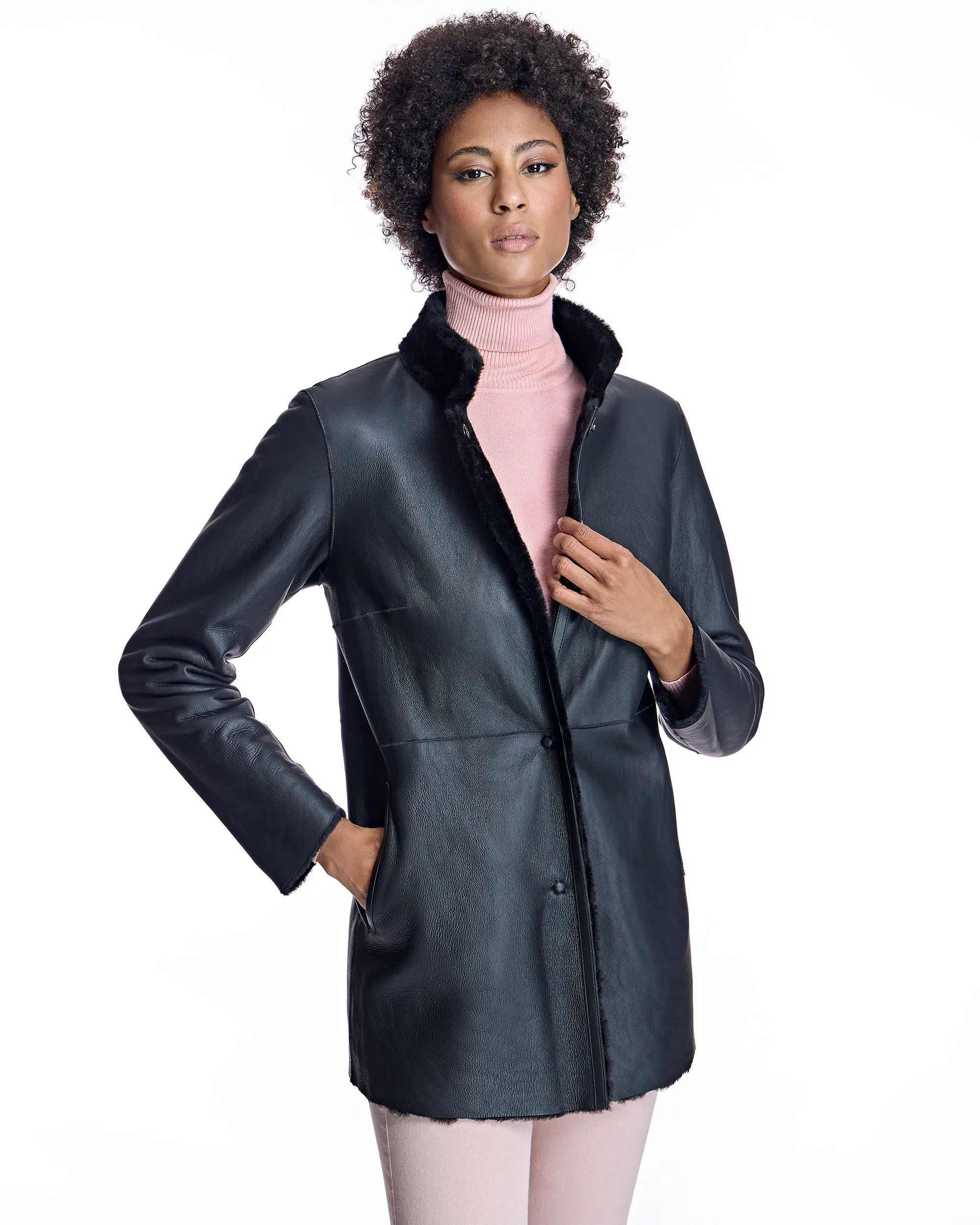 Reversible Shearling Jacket