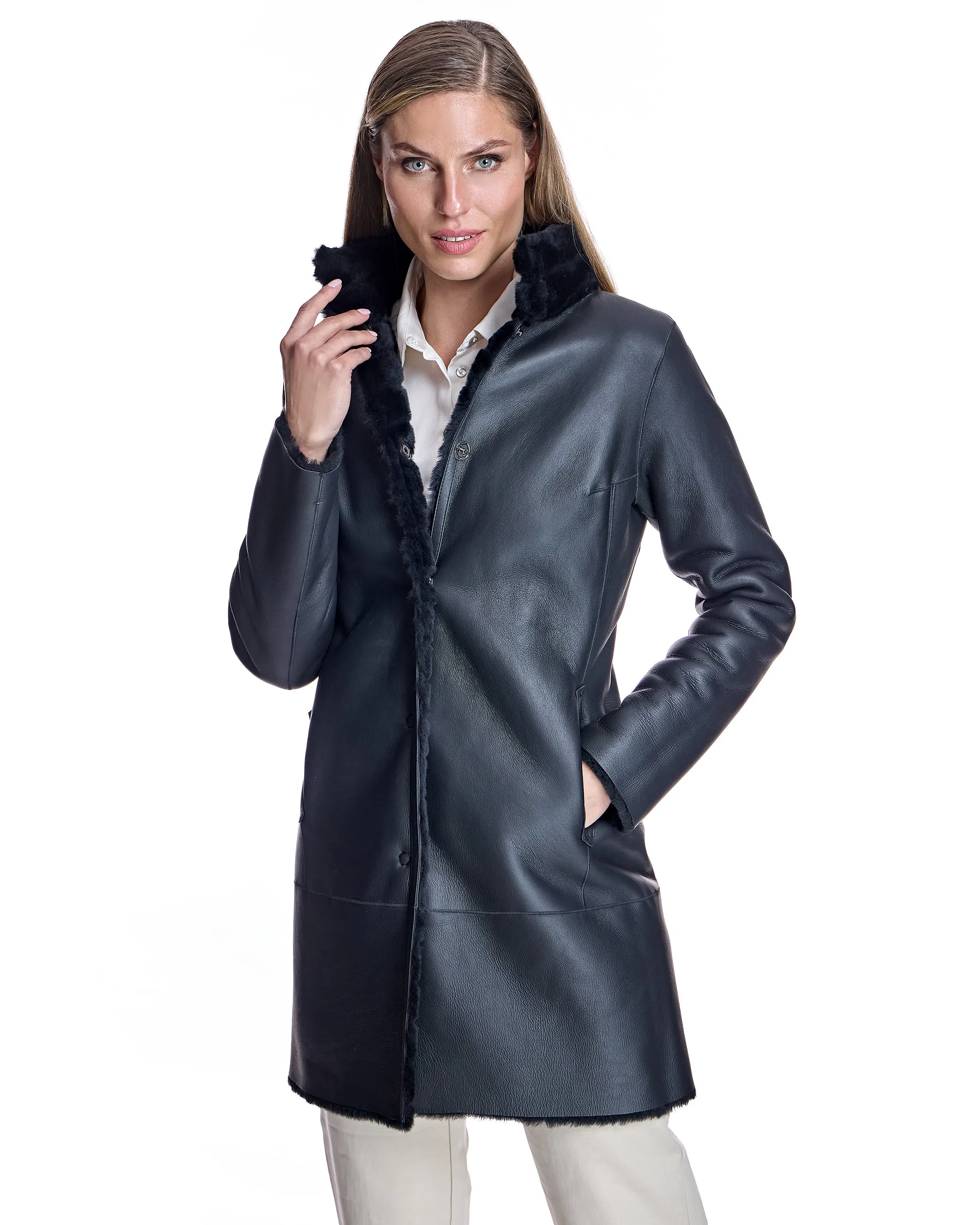 Reversible Shearling Jacket