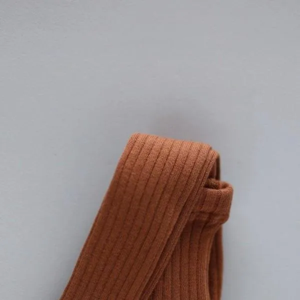Ribbed Colour Tights (12 Colours)