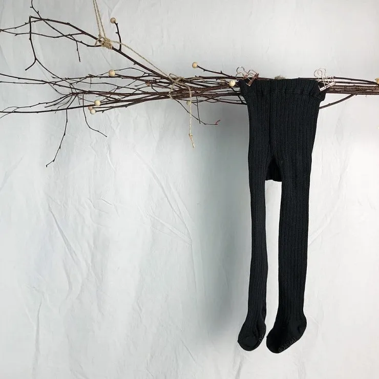 Ribbed Colour Tights (12 Colours)