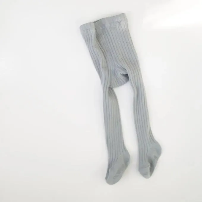Ribbed Colour Tights (12 Colours)