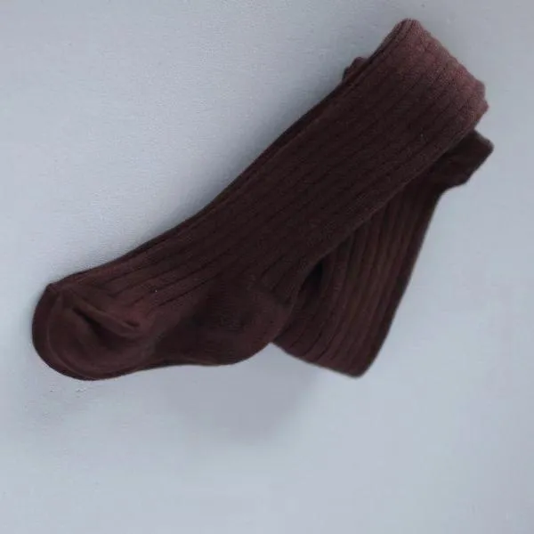 Ribbed Colour Tights (12 Colours)