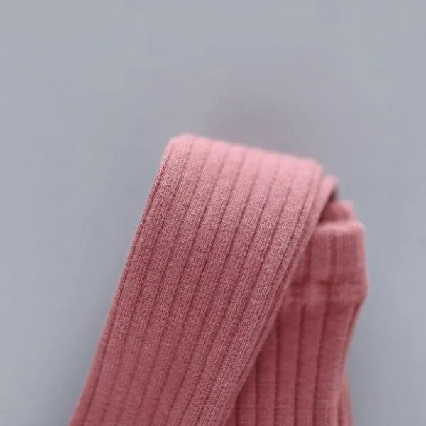 Ribbed Colour Tights (12 Colours)