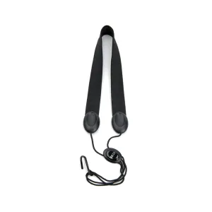 Rico SJA11 Alto Saxophone Neck Strap, Black