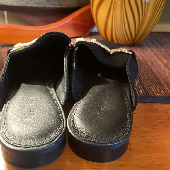 Sanctuary Black Big Time Mule Size 8