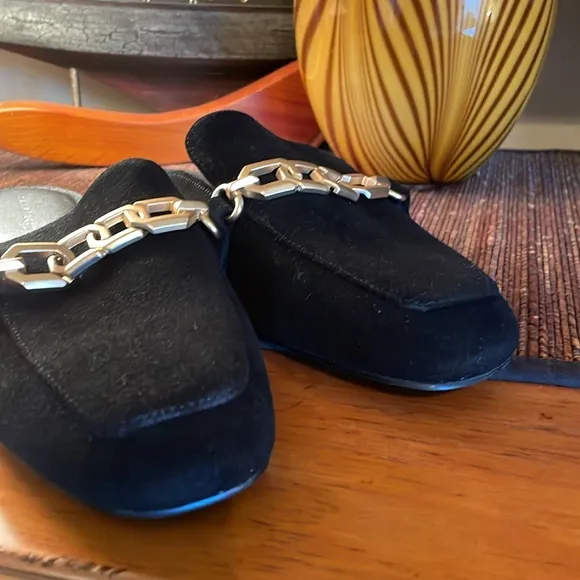 Sanctuary Black Big Time Mule Size 8