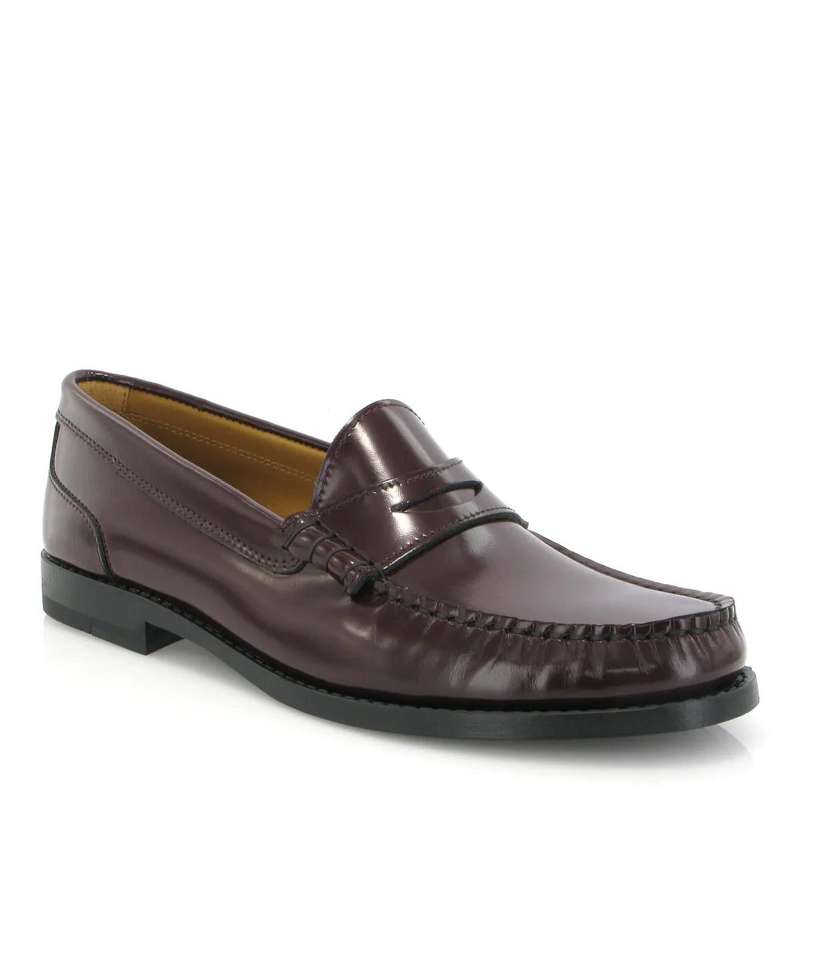 Sarah - pele polida bordeaux