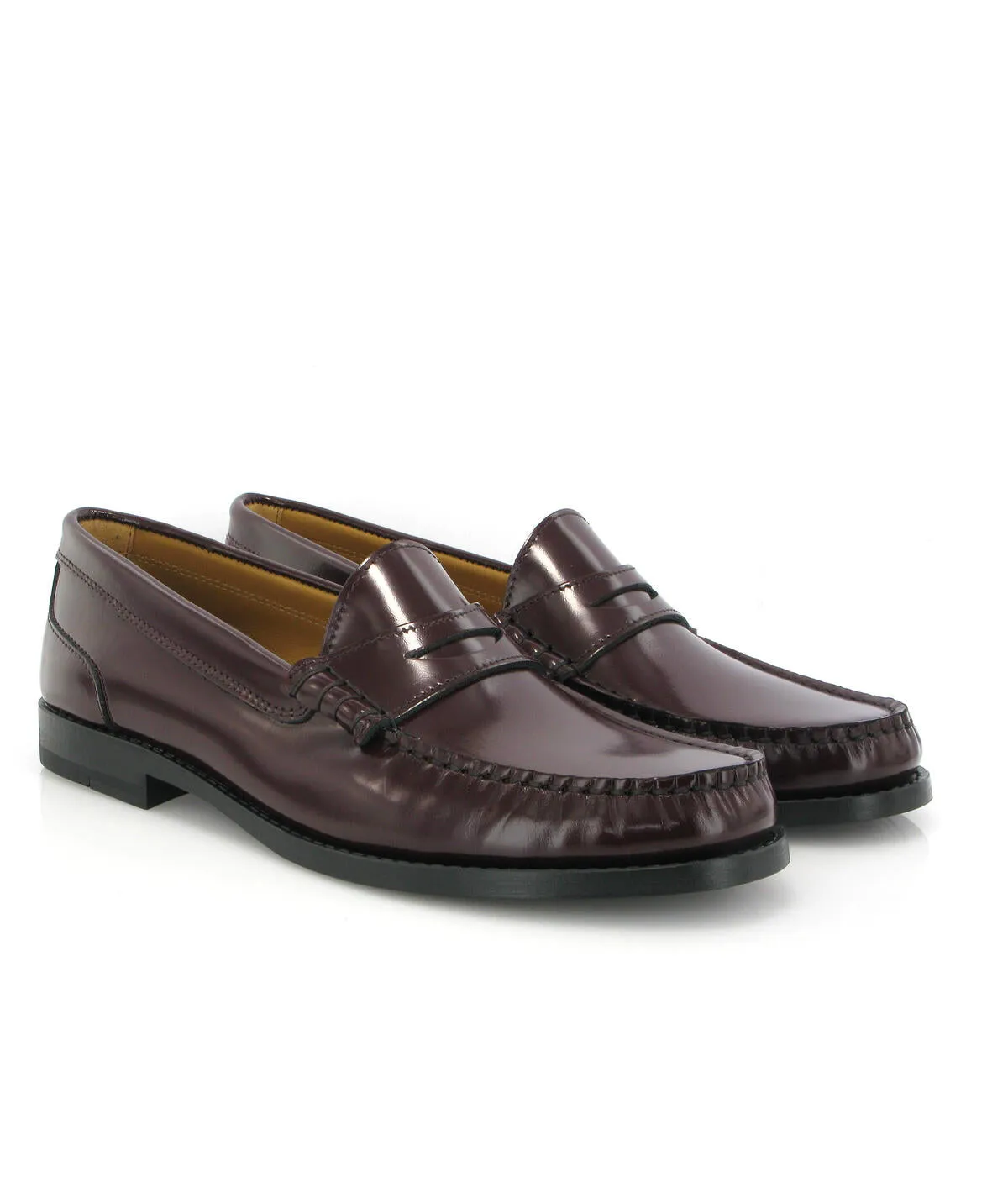 Sarah - pele polida bordeaux