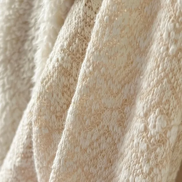 Saturday/Sunday Anthropologie Himalayan Soft Shearling Cozy Hooded Robe