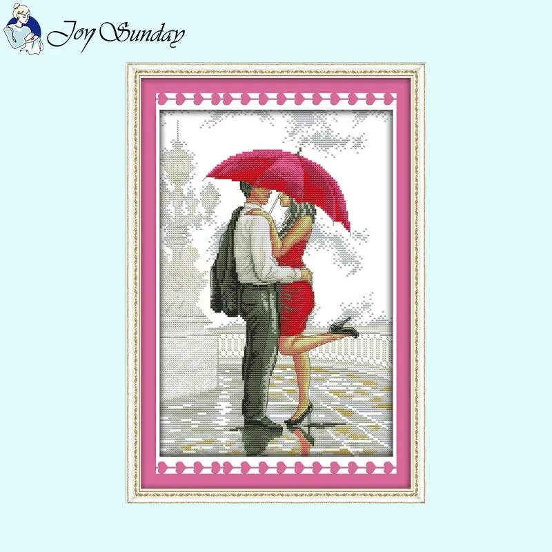 Seaside Maiden Joy Sunday Counted DIY Cross Stitch