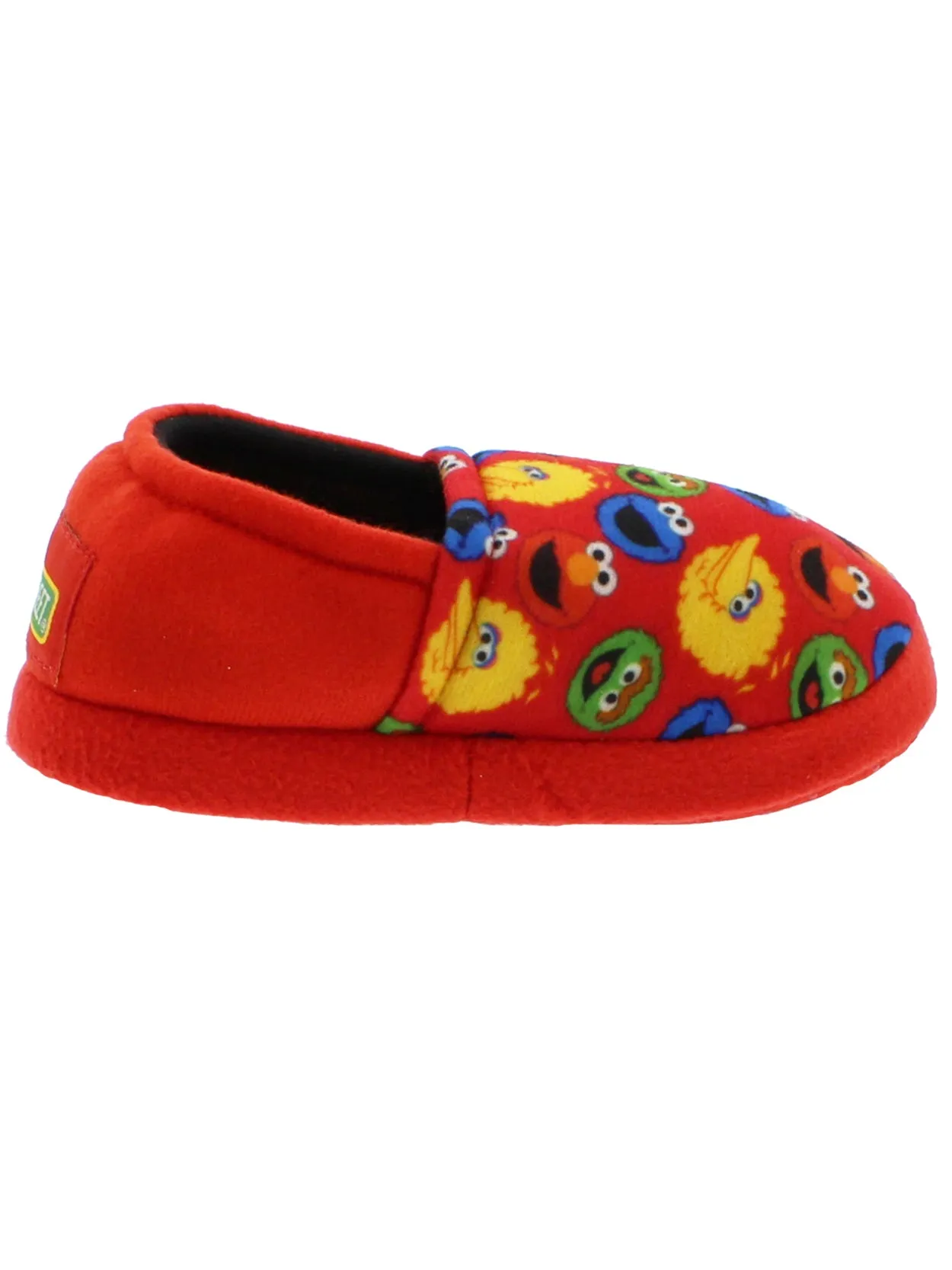 Sesame Street Elmo Cookie Monster Plush A-Line Slippers