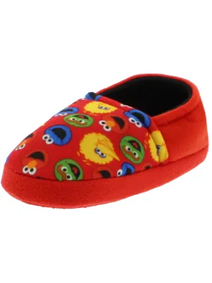 Sesame Street Elmo Cookie Monster Plush A-Line Slippers