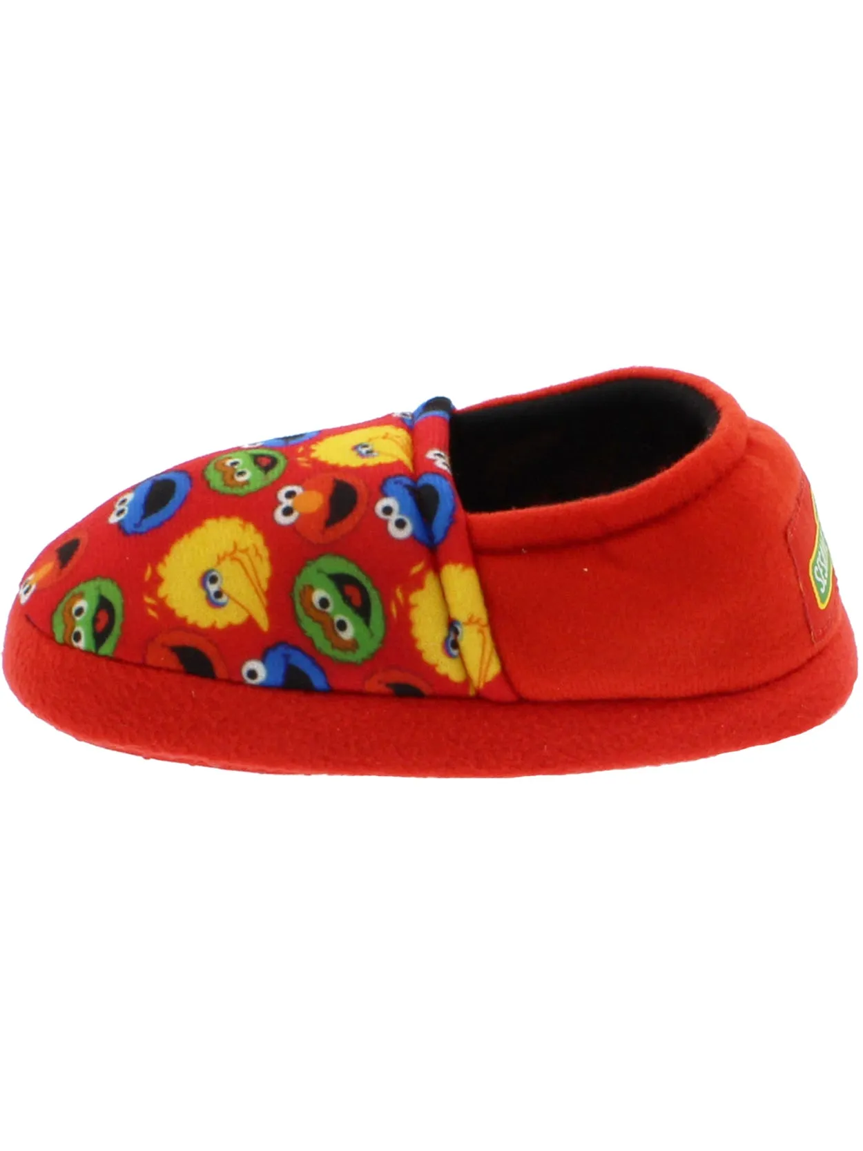Sesame Street Elmo Cookie Monster Plush A-Line Slippers