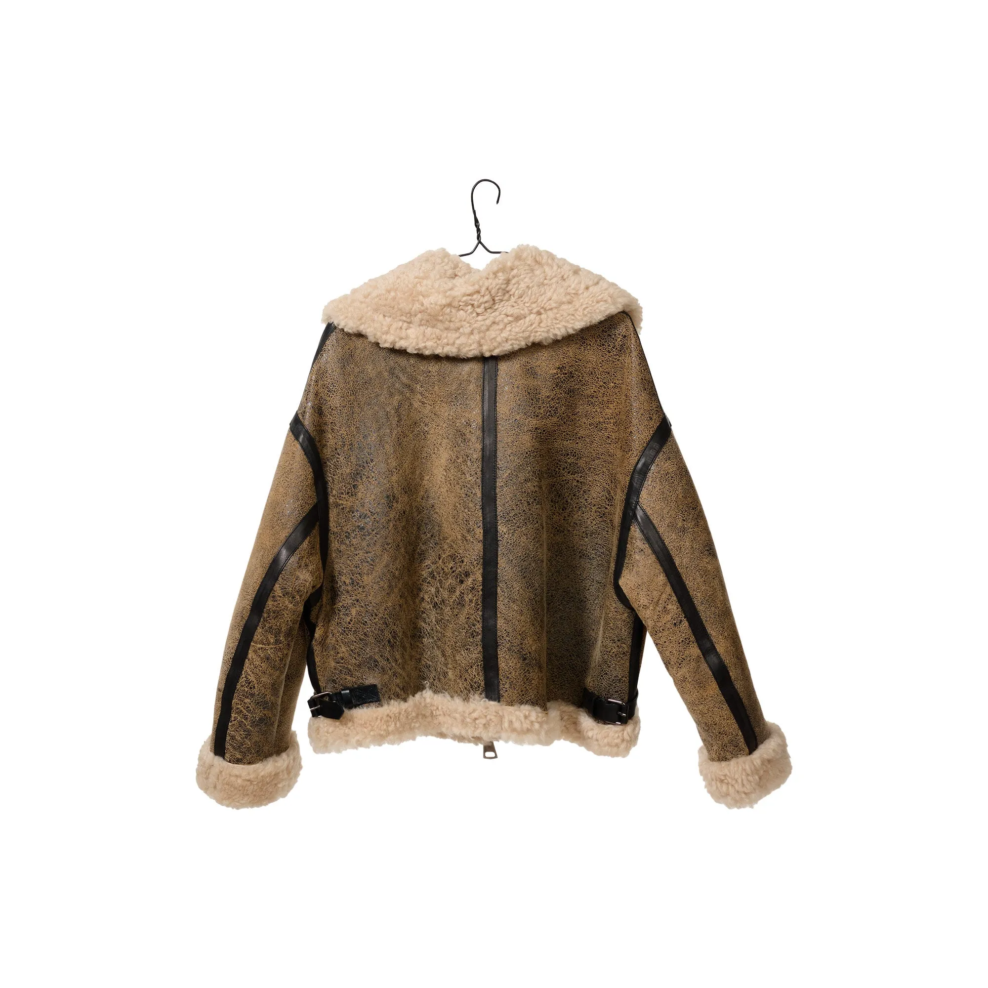 Shearling Jacket - Brown