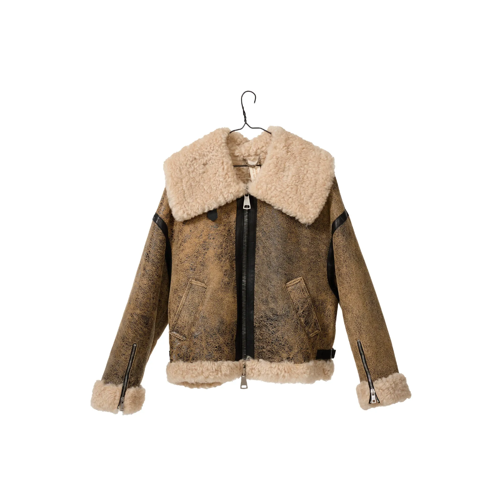 Shearling Jacket - Brown