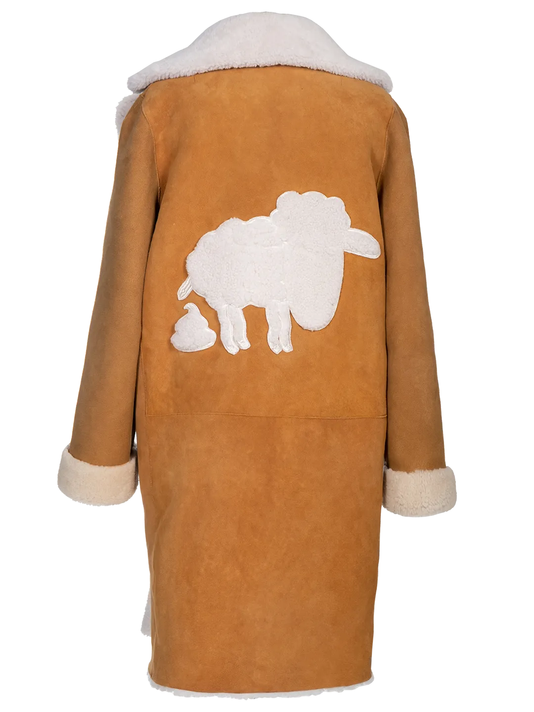 Shearling Maxi Coat
