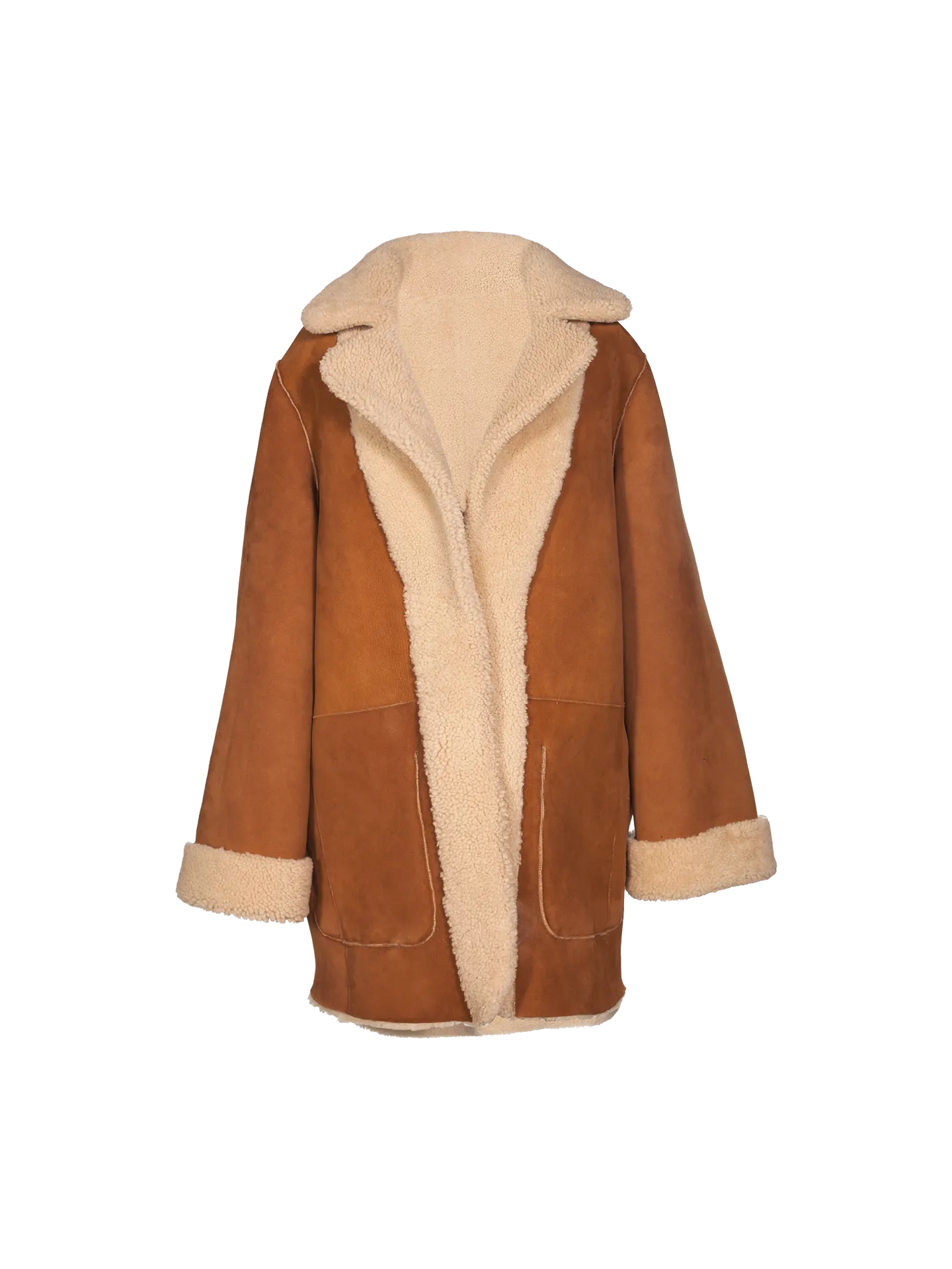 Shearling Printed Beach Trash Jacket