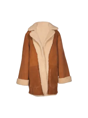 Shearling Printed Beach Trash Jacket