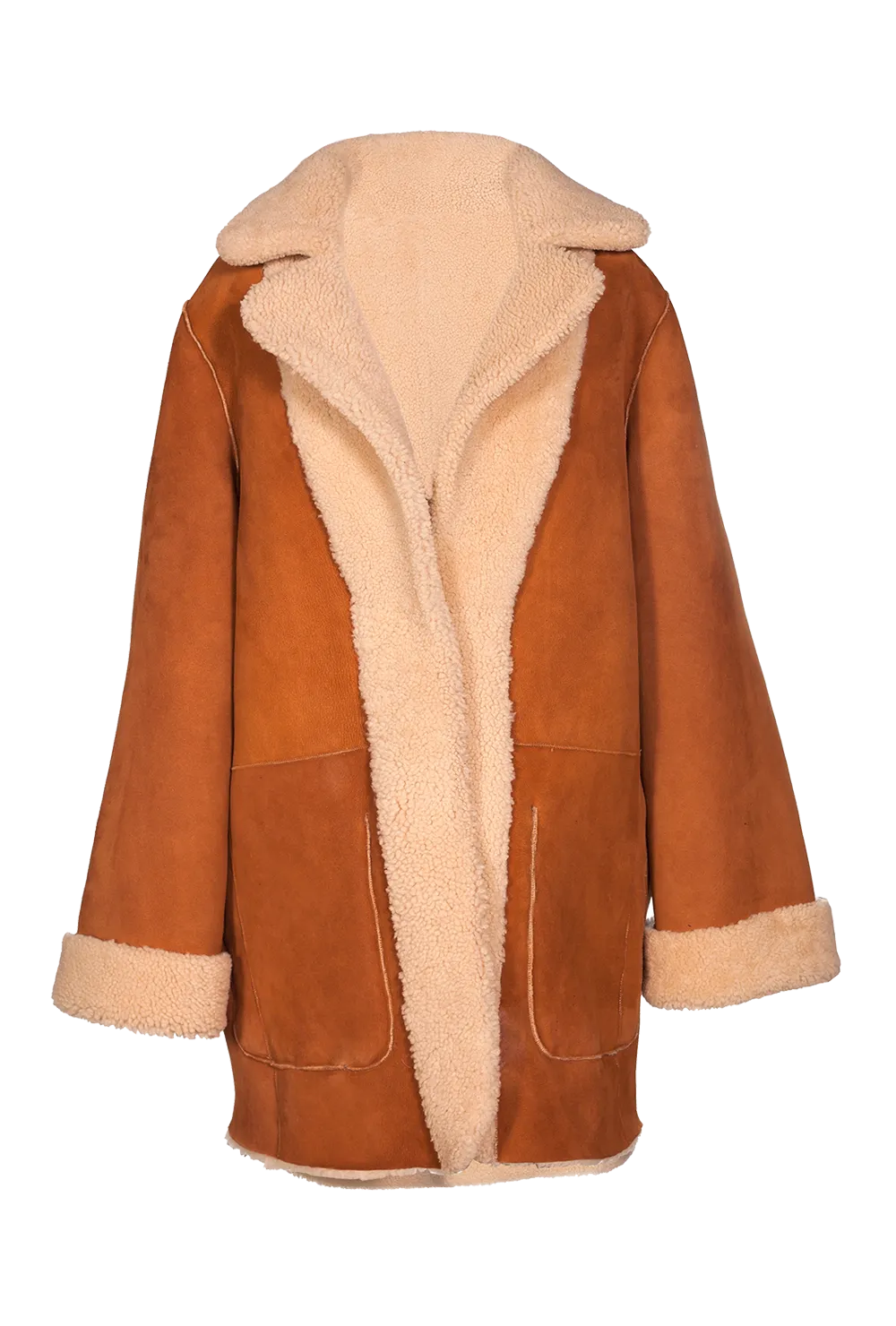 Shearling Printed Beach Trash Jacket