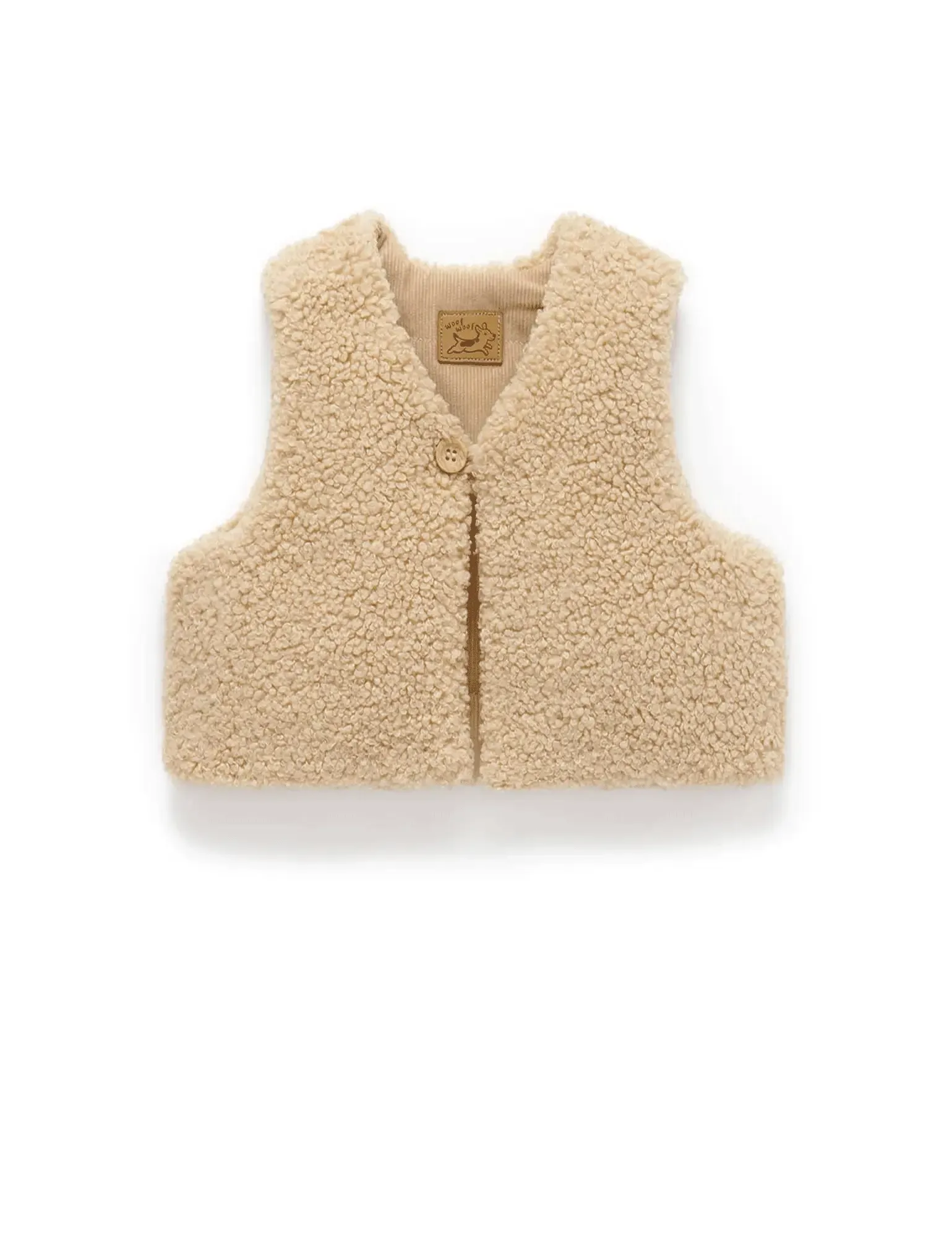 Shearling Reversible Vest