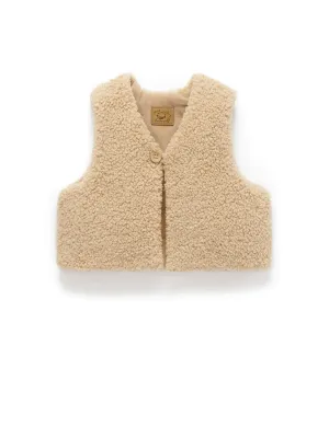 Shearling Reversible Vest
