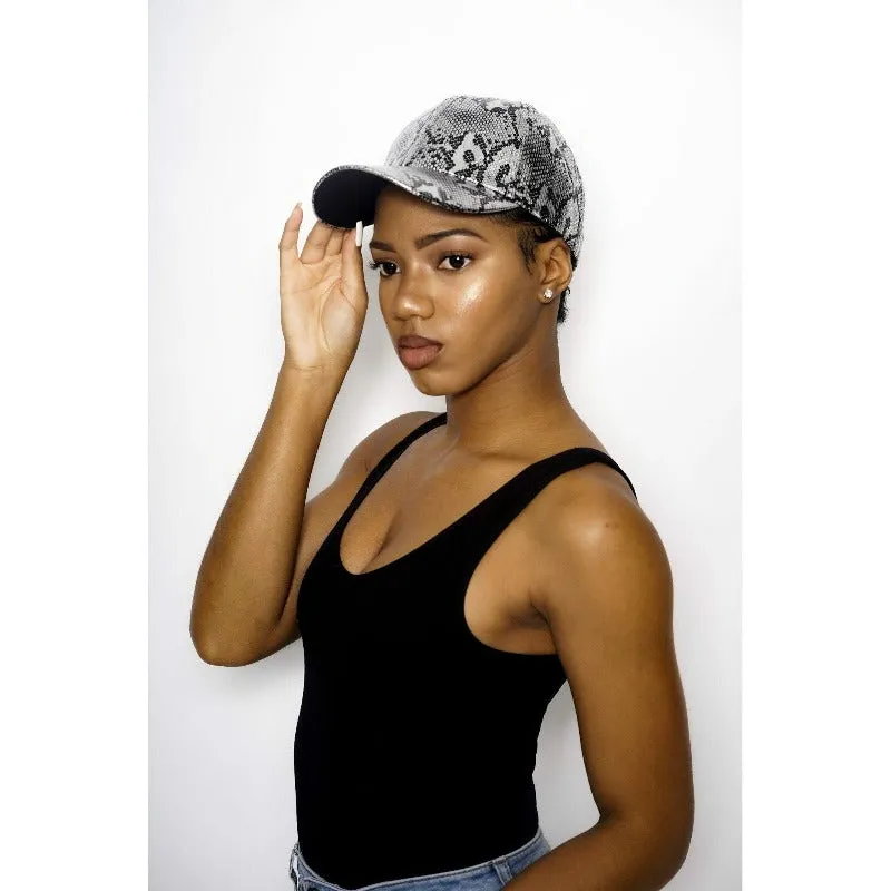 Sheena python adjustable cap (3 Colors)