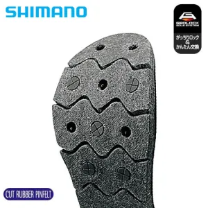 Shimano Replacable Rubber Felt Spike Geolock System Sole KT-035H