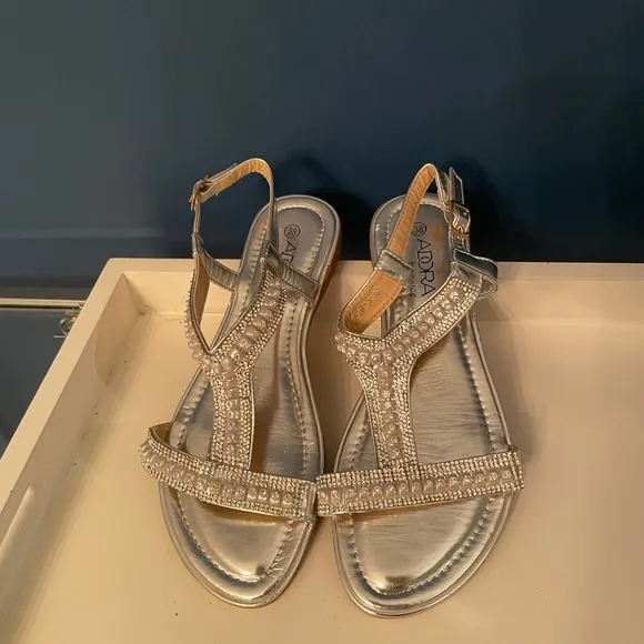 Silver Sandals