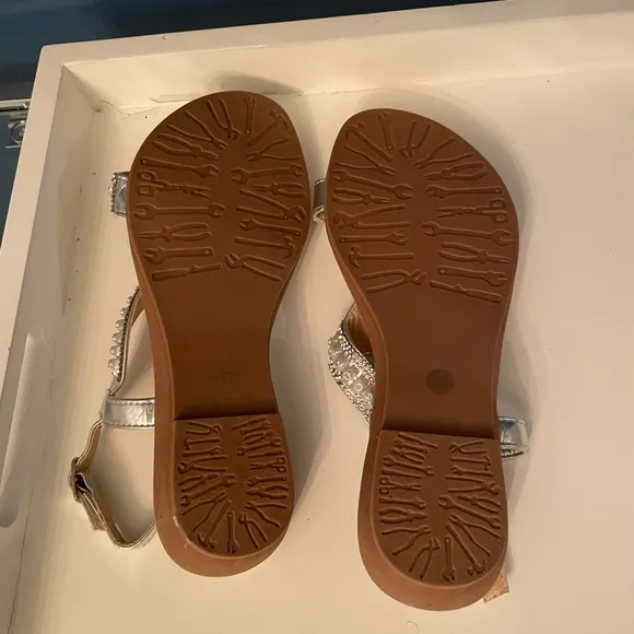 Silver Sandals