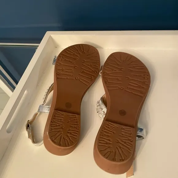 Silver Sandals