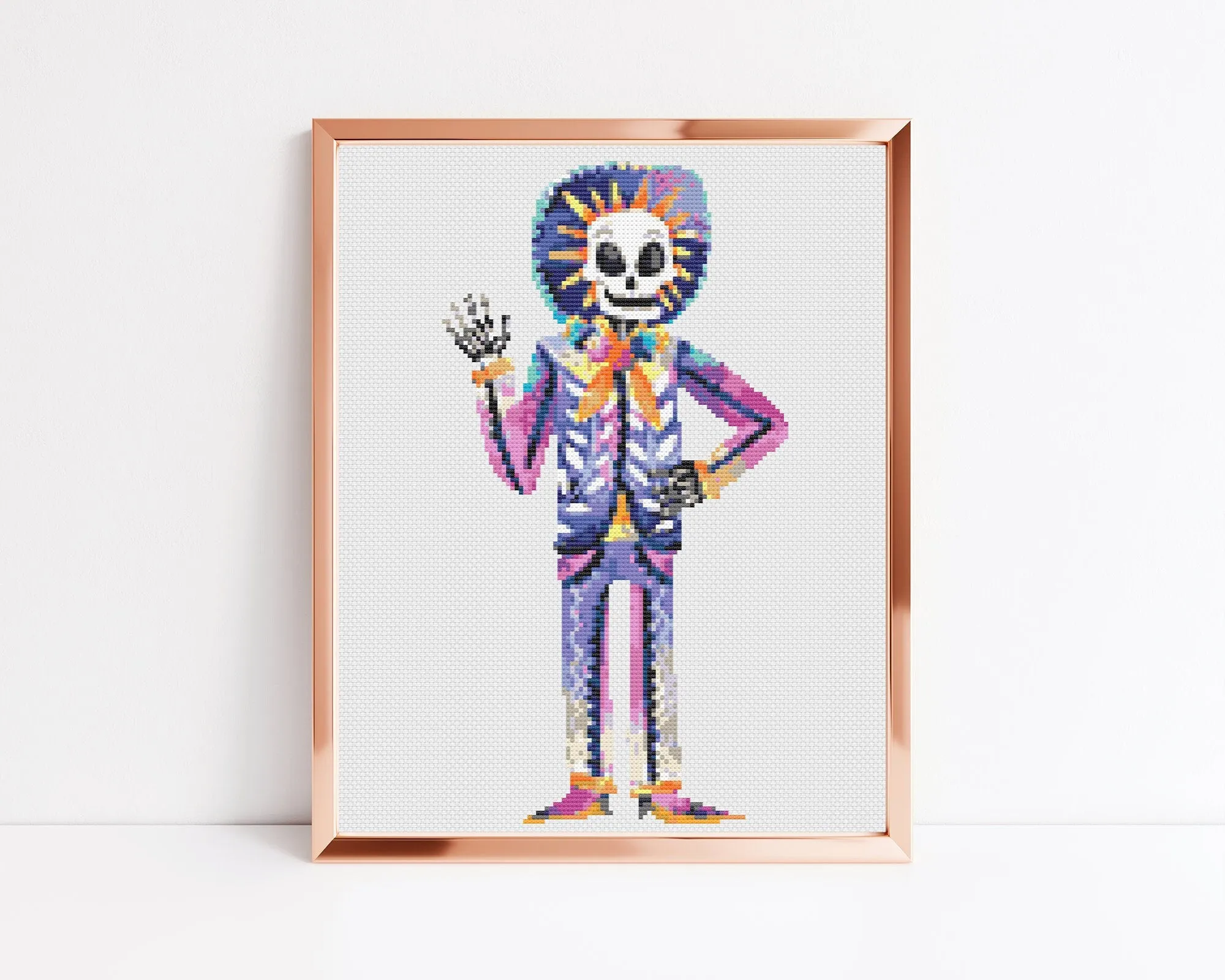 Sir Muertos Cross Stitch Pattern #450
