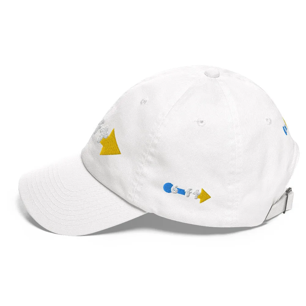 Social Distancing 6ft Radius Dad Cap