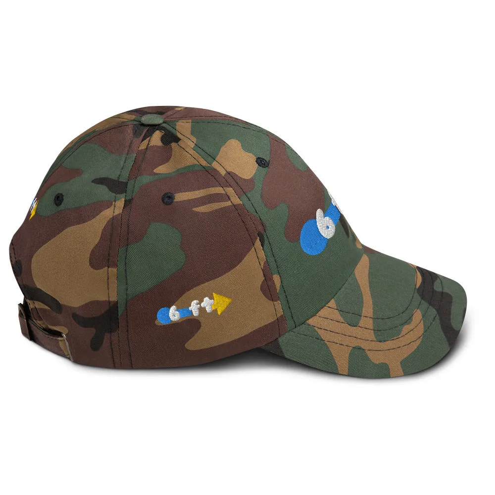 Social Distancing 6ft Radius Dad Cap
