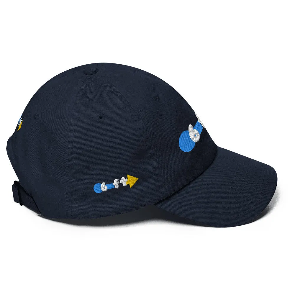 Social Distancing 6ft Radius Dad Cap
