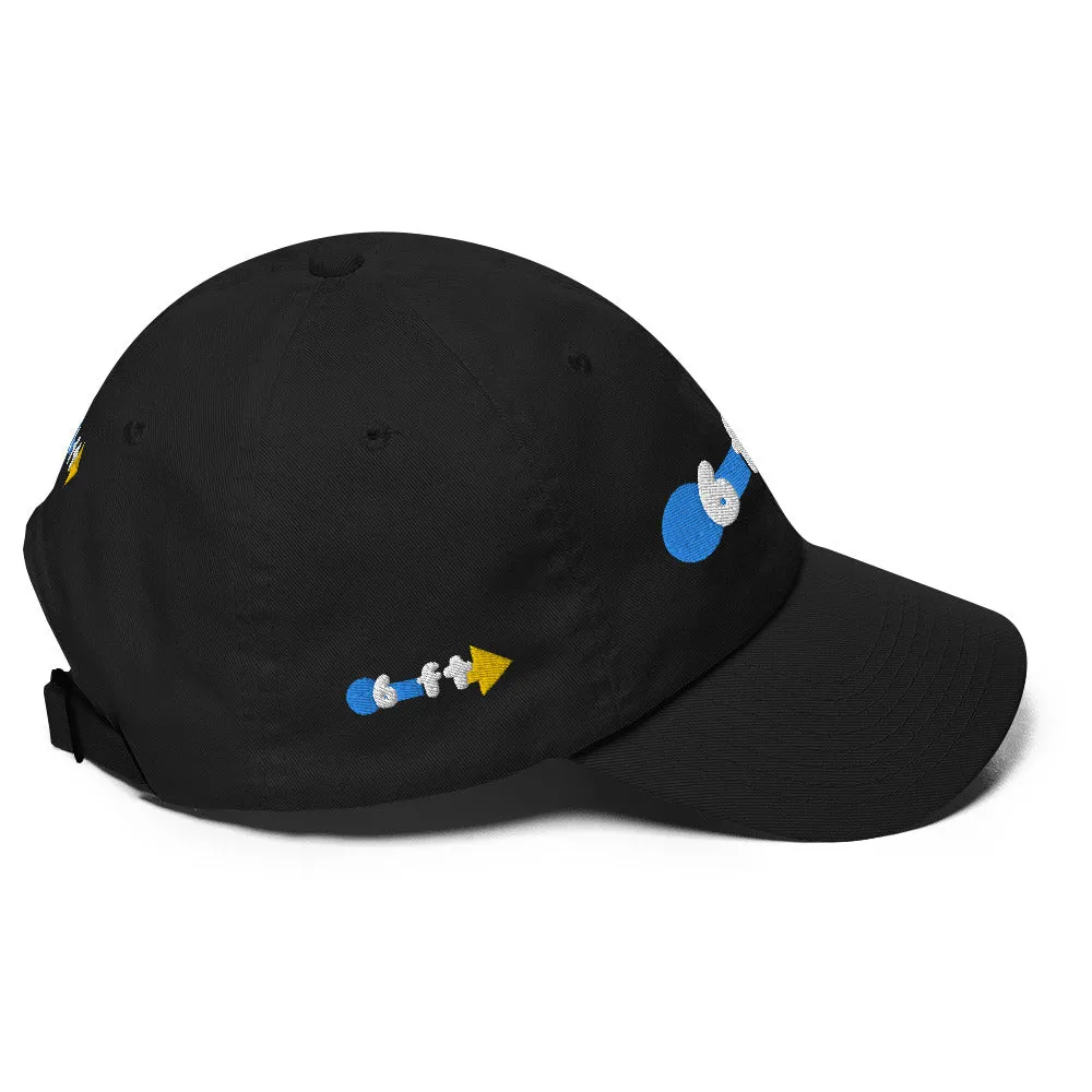 Social Distancing 6ft Radius Dad Cap