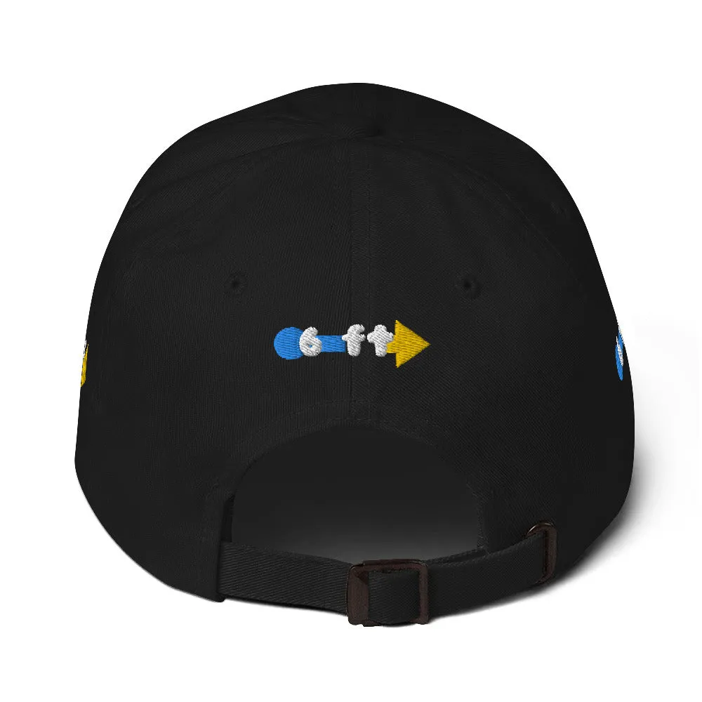 Social Distancing 6ft Radius Dad Cap