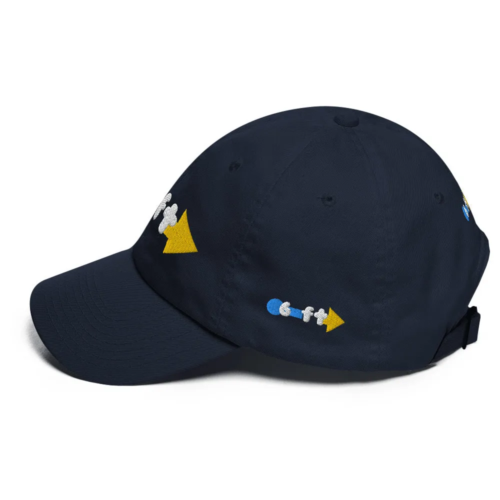 Social Distancing 6ft Radius Dad Cap