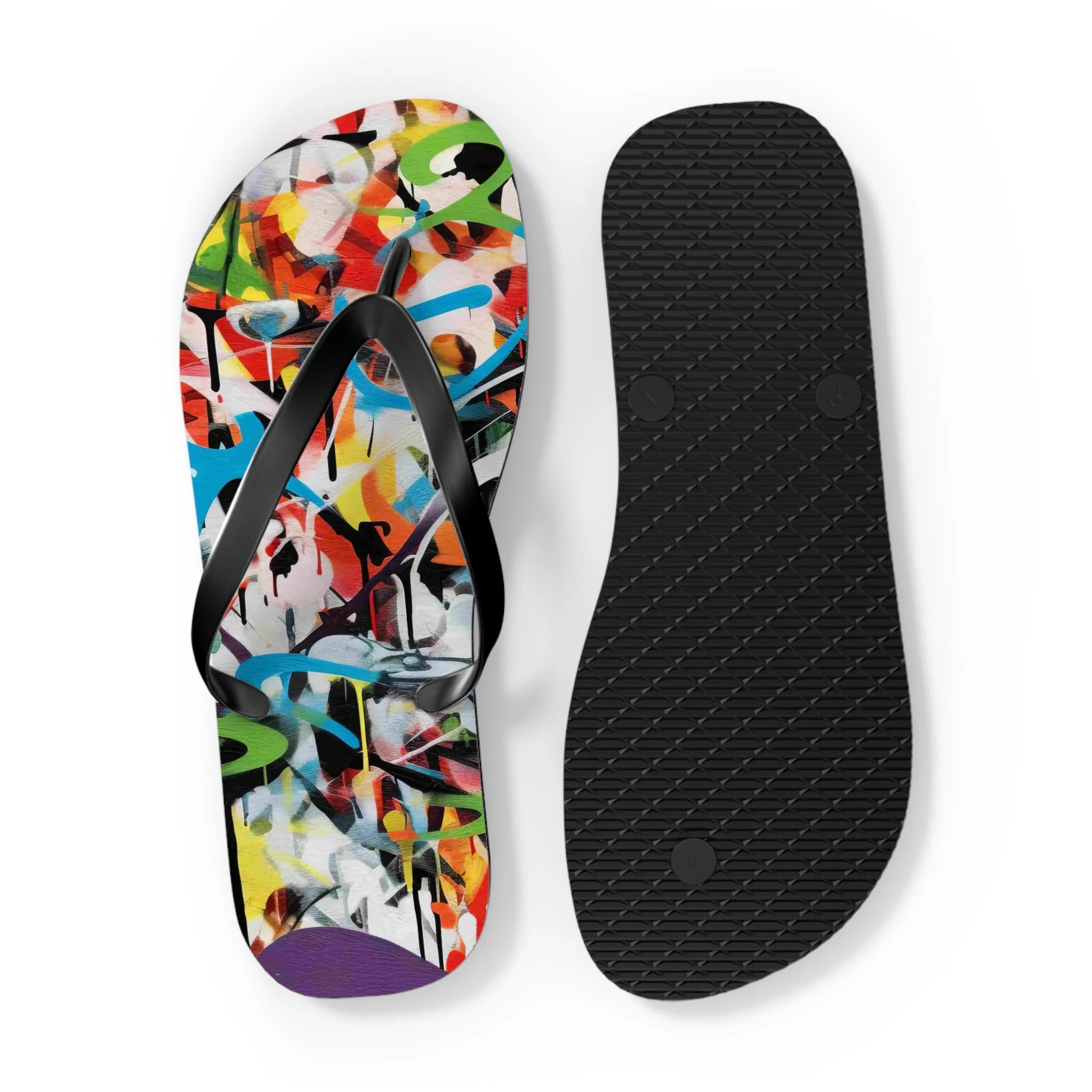 SoleVibe Flip Flops - Trendy Summer Footwear for Beach and Casual Outings