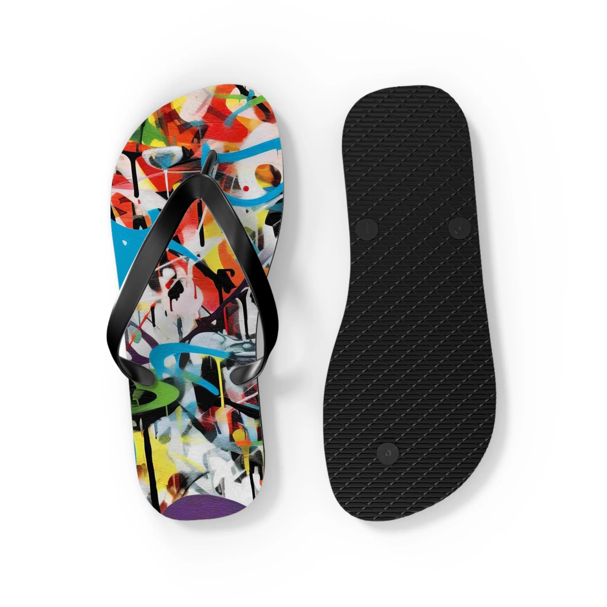 SoleVibe Flip Flops - Trendy Summer Footwear for Beach and Casual Outings