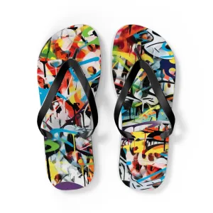 SoleVibe Flip Flops - Trendy Summer Footwear for Beach and Casual Outings