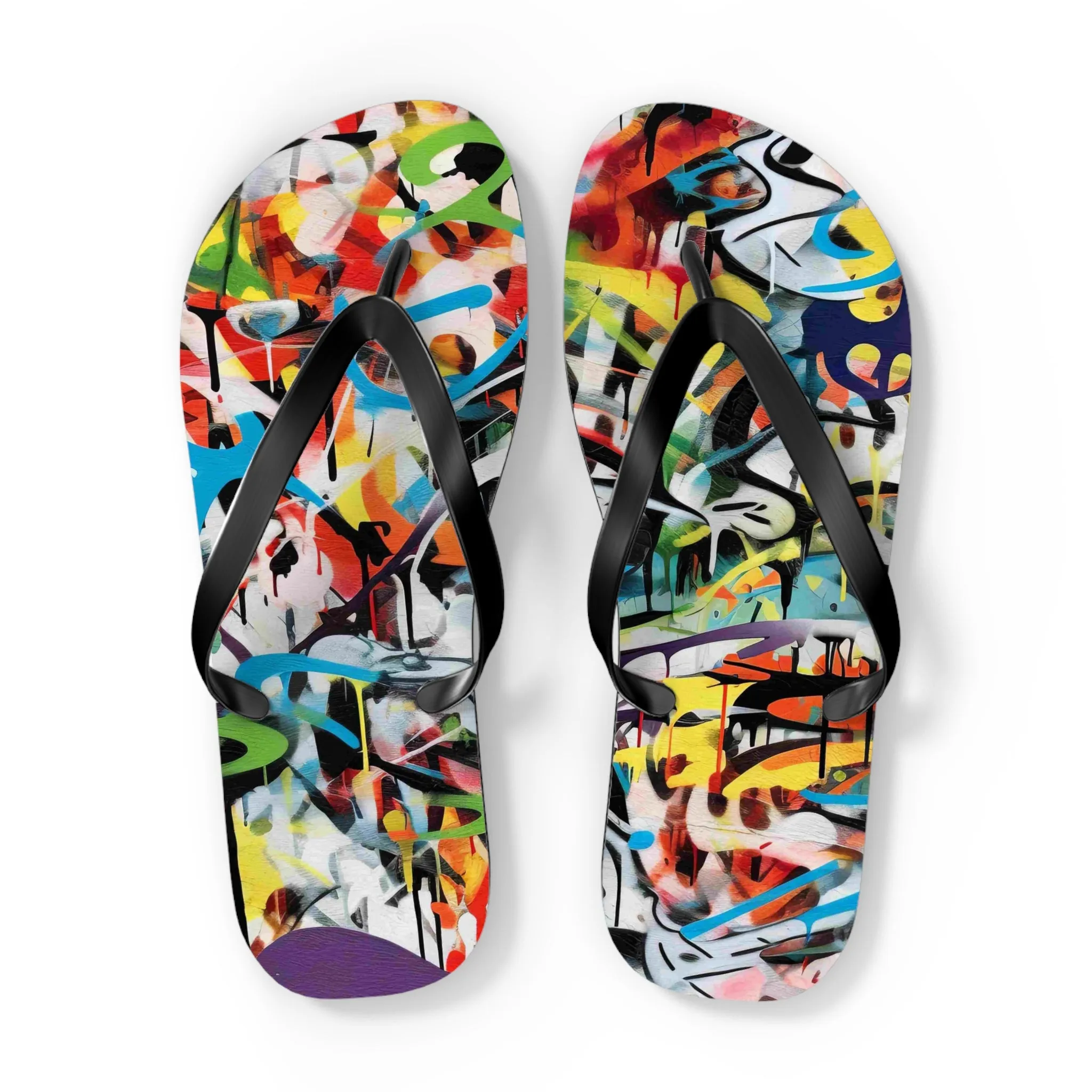 SoleVibe Flip Flops - Trendy Summer Footwear for Beach and Casual Outings