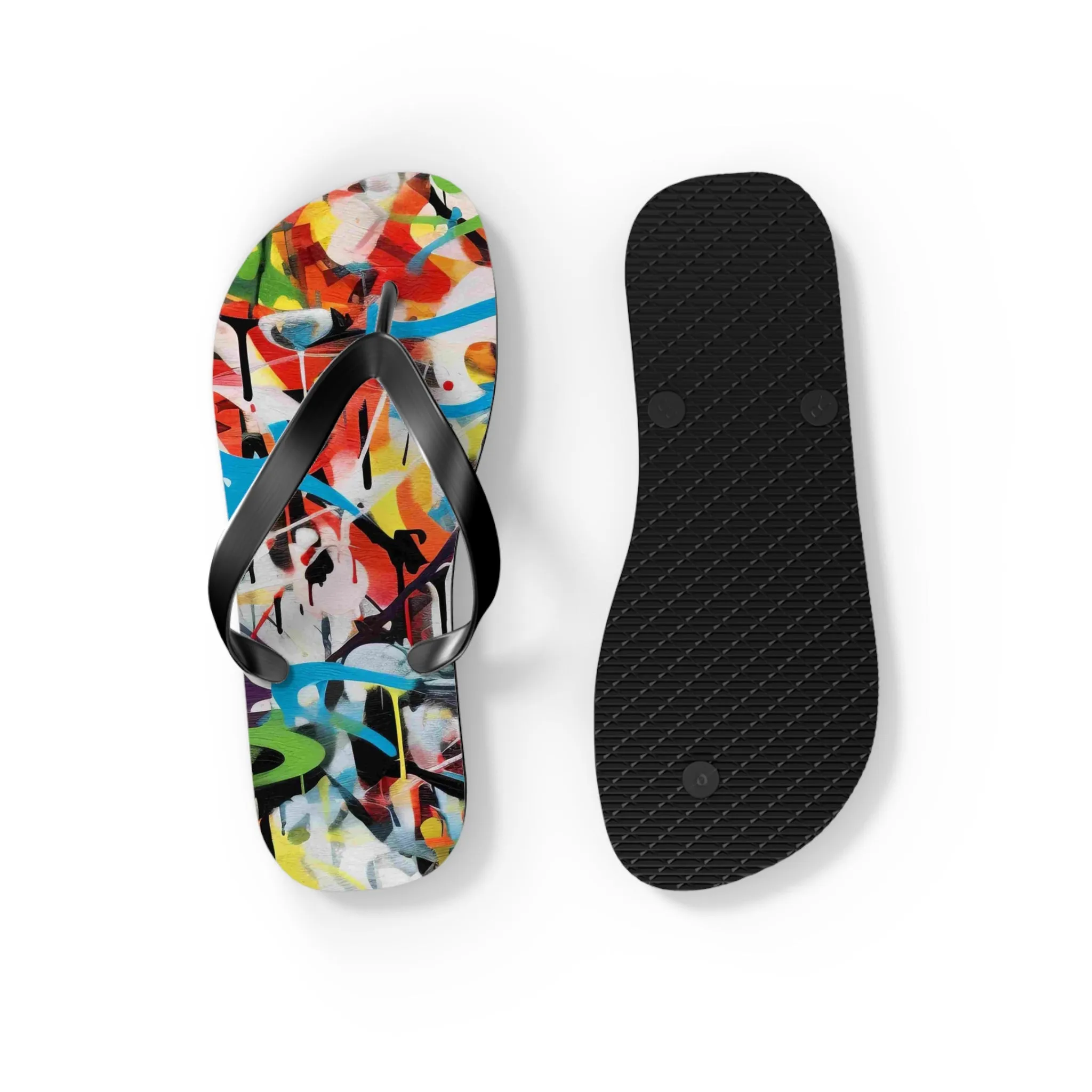 SoleVibe Flip Flops - Trendy Summer Footwear for Beach and Casual Outings